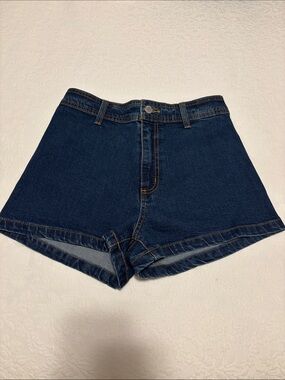 Universal Thread Dark Blue High-Rise Denim Shorts